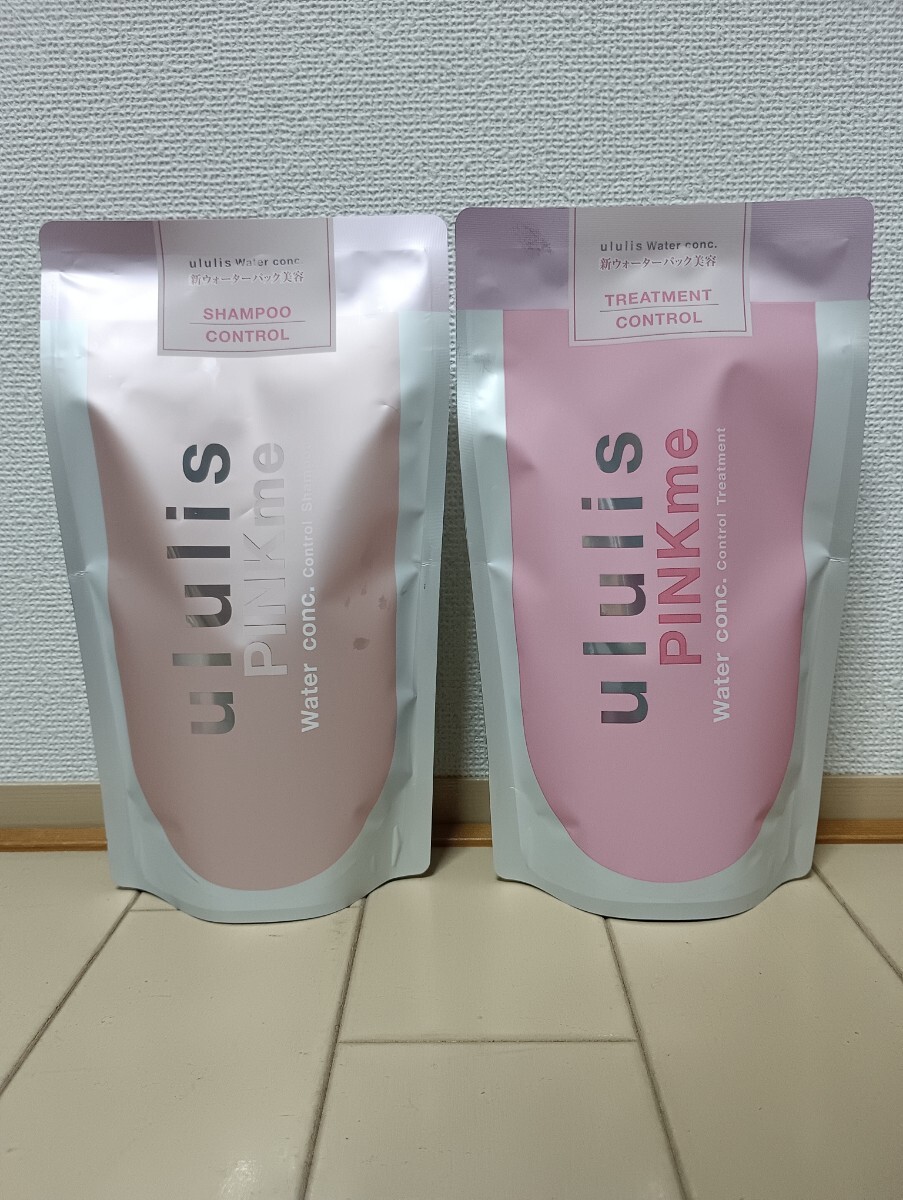 ウルリス ウォーターコンク ピンクミー コントロールシャンプー&トリートメント つめかえセット(280ml+280g)×1個