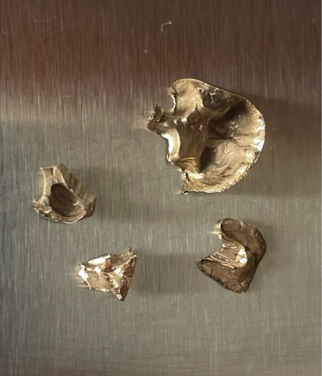1 иен ~ золотой зуб примерно 3.76g золотой Gold ... удаление . зуб ... зубной бесплатная доставка 