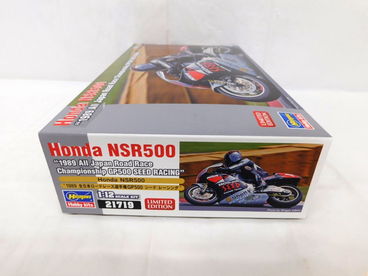 T931* пластиковая модель HASEGAWA[Honda NSR500]1/12 1989 все Япония load гонки игрок право GP500si-do рейсинг не собран товар * стоимость доставки 780 иен ~