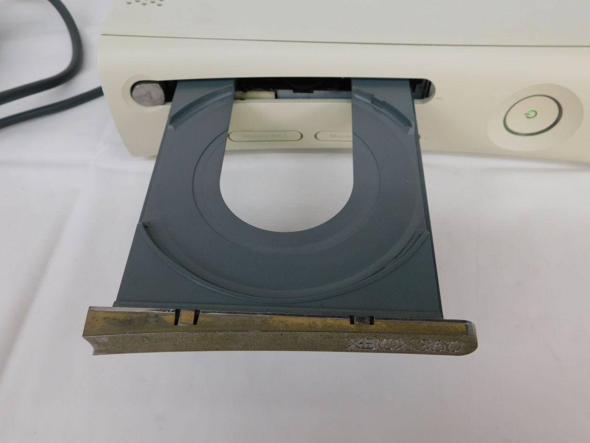 K905★XBOX360 Microsoft マイクロソフト CONSOLE 本體 コントローラー2點 通電確認(rèn)済み★送料880円?