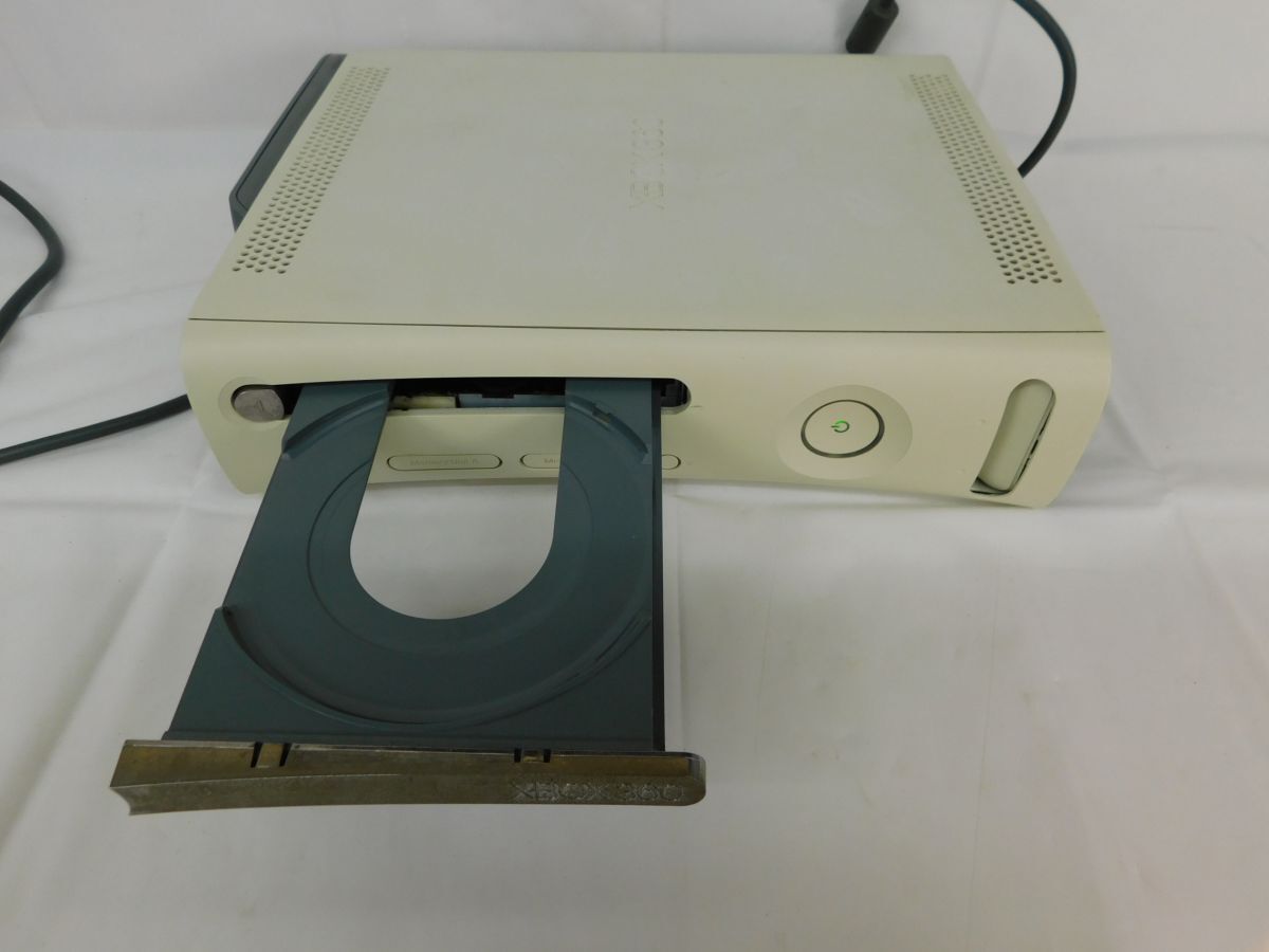 K905★XBOX360 Microsoft マイクロソフト CONSOLE 本體 コントローラー2點 通電確認(rèn)済み★送料880円?