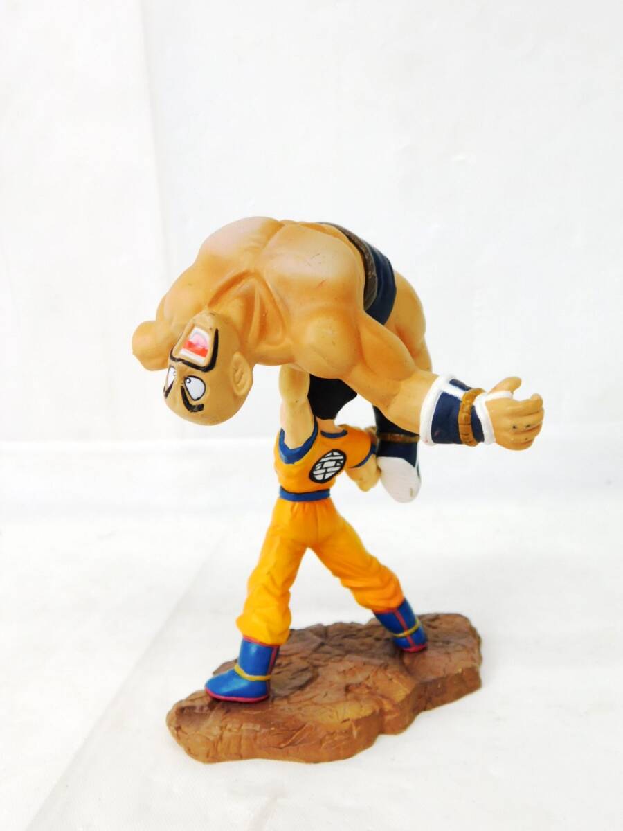 T821★ドラゴンボールZ フィギュア 3點(diǎn) 【悟空と悟飯/ナッパvs悟空/悟空vsバブルスくん】ドラゴンボールカプセル★送料690円?
