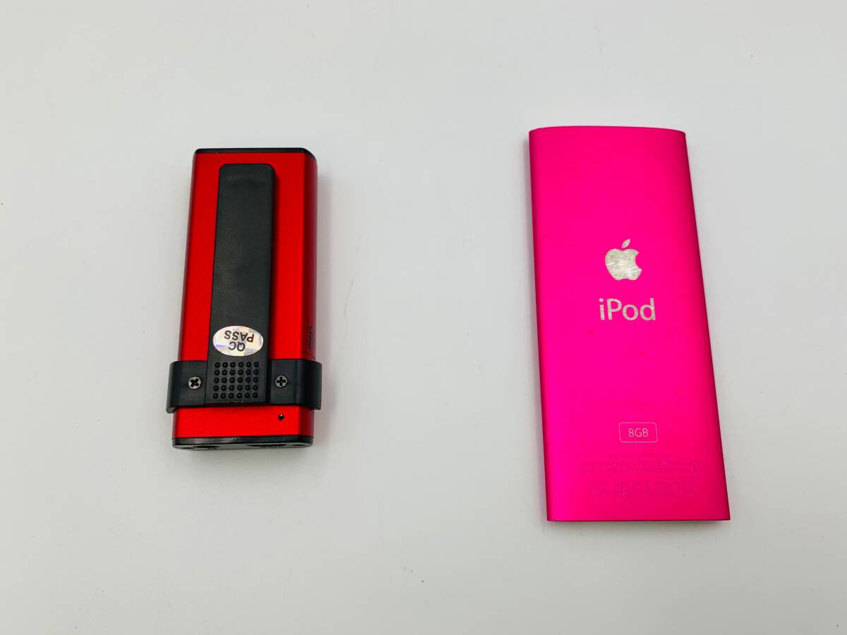 Apple アップル i pod nano 8 GB / MP3 WMA 2點(diǎn)まとめ デジタルオーディオプレイヤー ウォークマン RADIO イヤホン 【60】250526LP62E1
