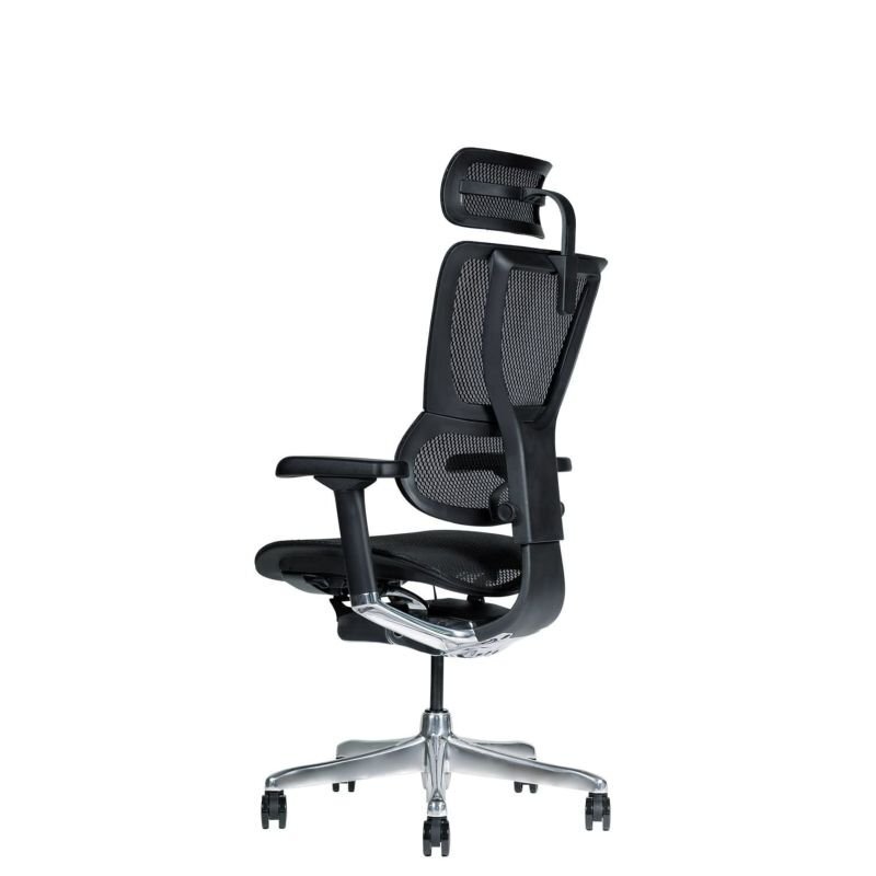 新品 Ergohuman Fit2 エルゴヒューマン フィット2 オフィスチェア ランバーサポート 可動(dòng)ヘッドレスト 可動(dòng)肘 メッシュチェア 店頭引取可