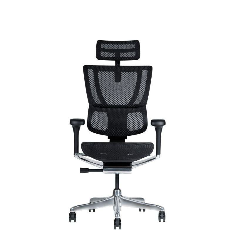 新品 Ergohuman Fit2 エルゴヒューマン フィット2 オフィスチェア ランバーサポート 可動(dòng)ヘッドレスト 可動(dòng)肘 メッシュチェア 店頭引取可