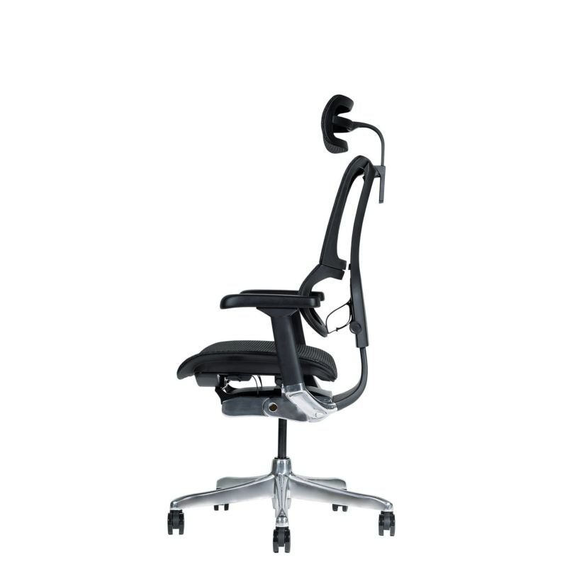 新品 Ergohuman Fit2 エルゴヒューマン フィット2 オフィスチェア ランバーサポート 可動(dòng)ヘッドレスト 可動(dòng)肘 メッシュチェア 店頭引取可