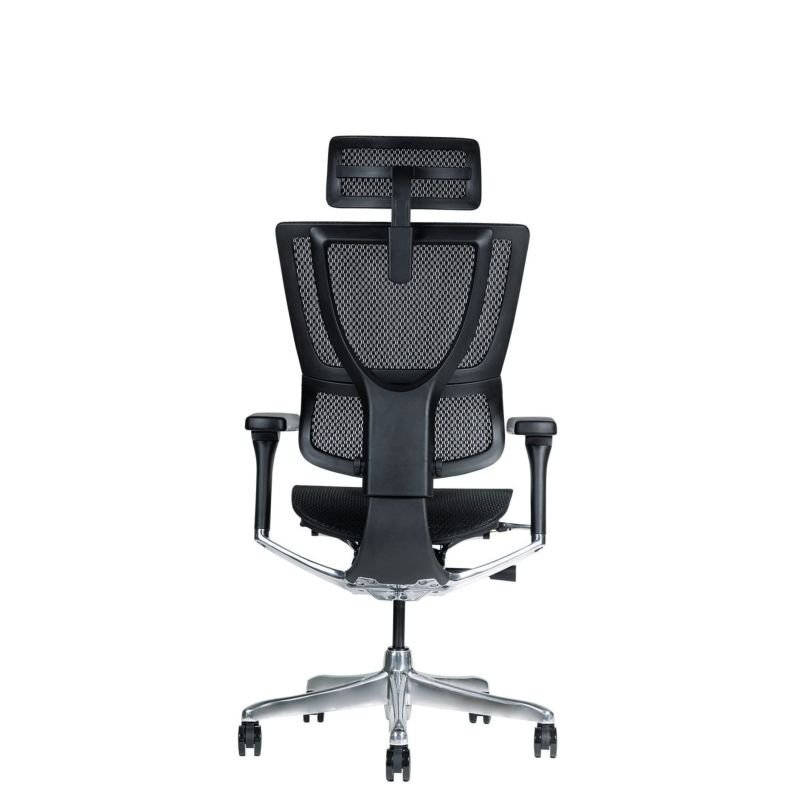 新品 Ergohuman Fit2 エルゴヒューマン フィット2 オフィスチェア ランバーサポート 可動(dòng)ヘッドレスト 可動(dòng)肘 メッシュチェア 店頭引取可