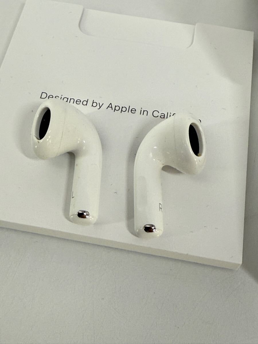 Apple アップル AirPods4 ANC エアポッズ4 第4世代　 MXP93J/A 　A3055/A3056/A3059　 限定保証內(nèi) 中古品?。?