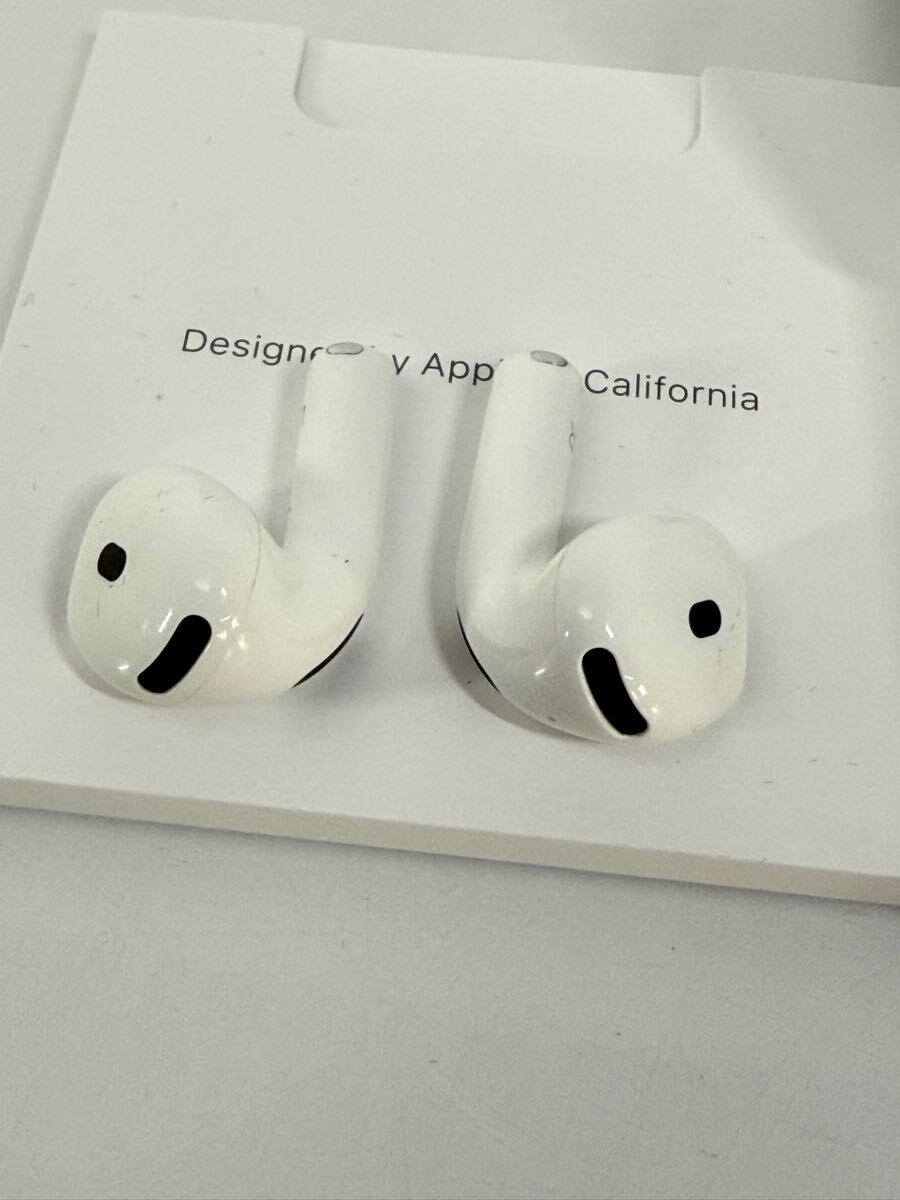 Apple アップル AirPods4 ANC エアポッズ4 第4世代　 MXP93J/A 　A3055/A3056/A3059　 限定保証內(nèi) 中古品?。?