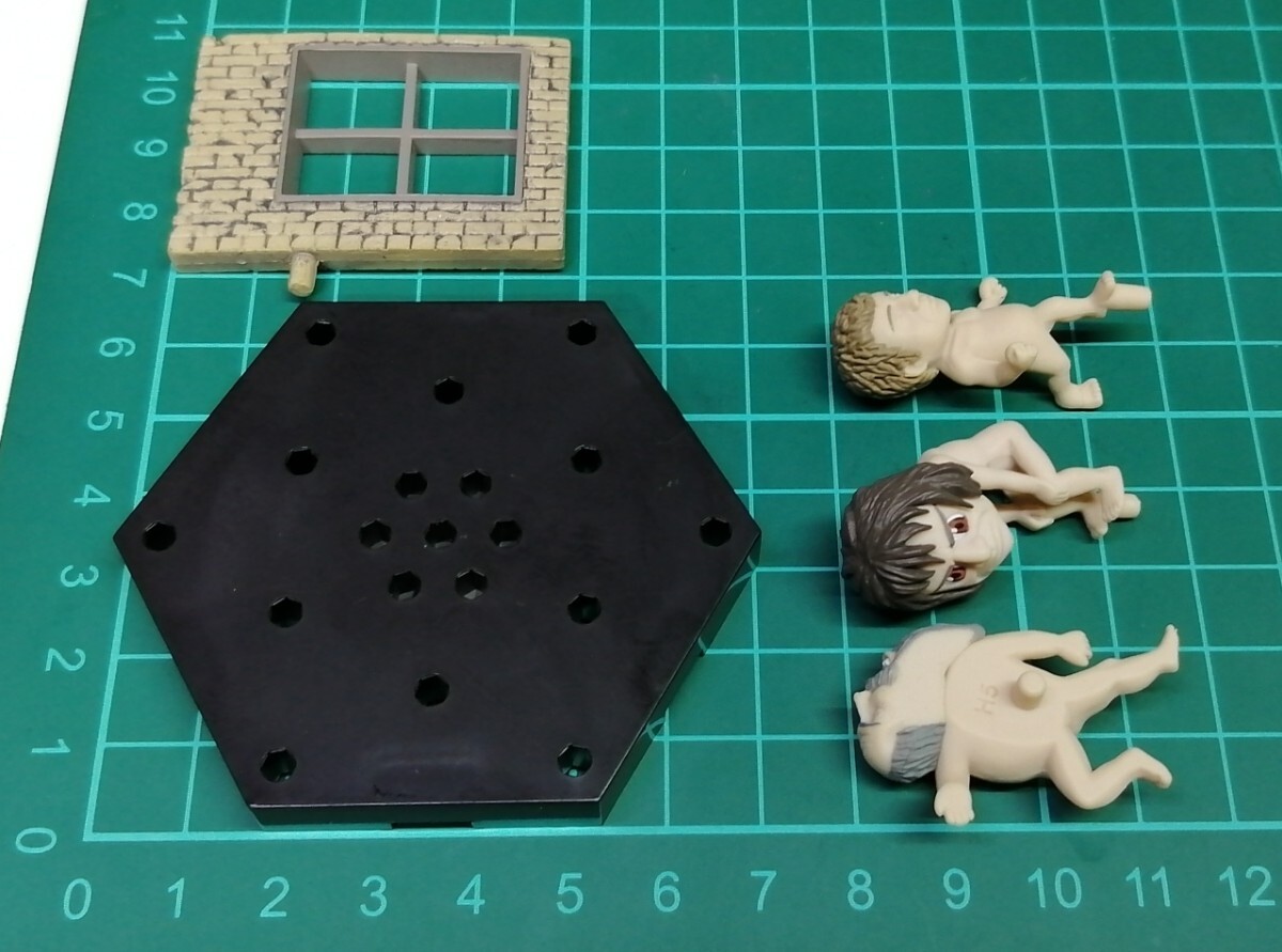 巨人　3体　一番くじ 進撃の巨人　くじ奪還作戦　 H賞 コレクトプレイフィギュア　フィギュア_画像10