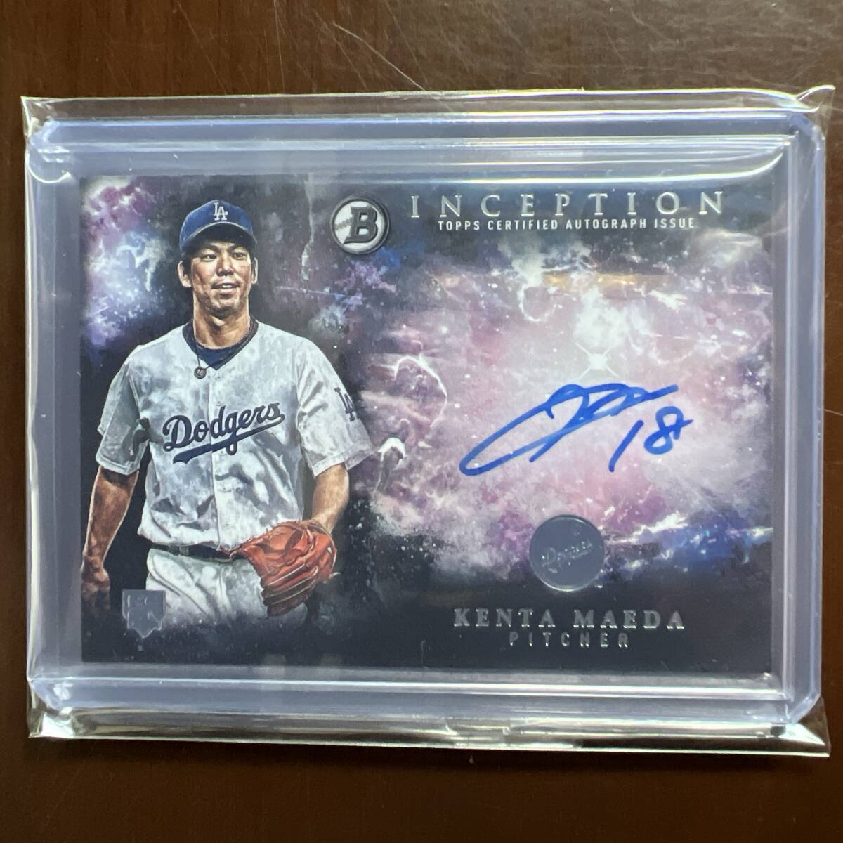 MLB Topps Bowman Inception 「前田健太」　2016年RC　直筆サイン