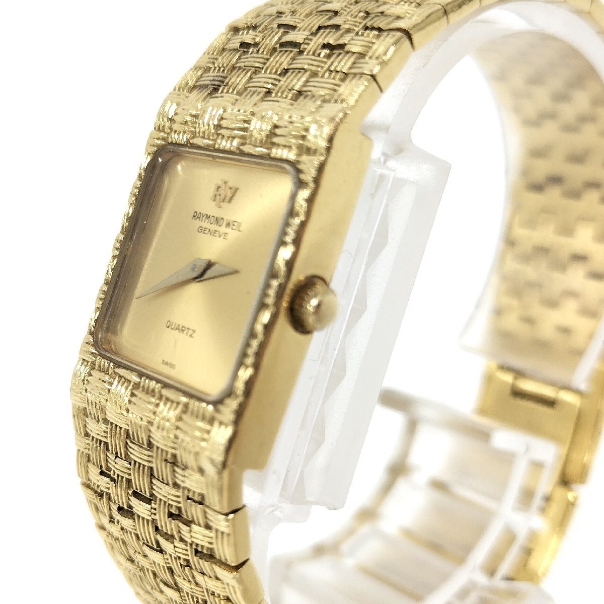*RAYMOND WEIL Raymond Will женские наручные часы Gold циферблат 8058 кварц б/у [ne]u876