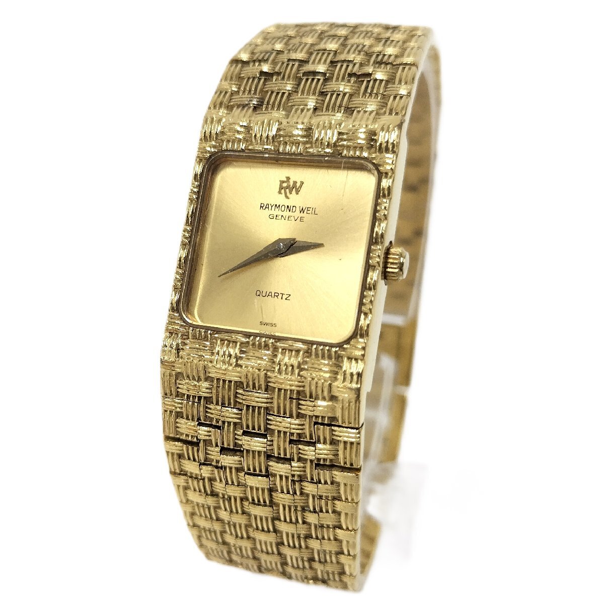 *RAYMOND WEIL Raymond Will женские наручные часы Gold циферблат 8058 кварц б/у [ne]u876