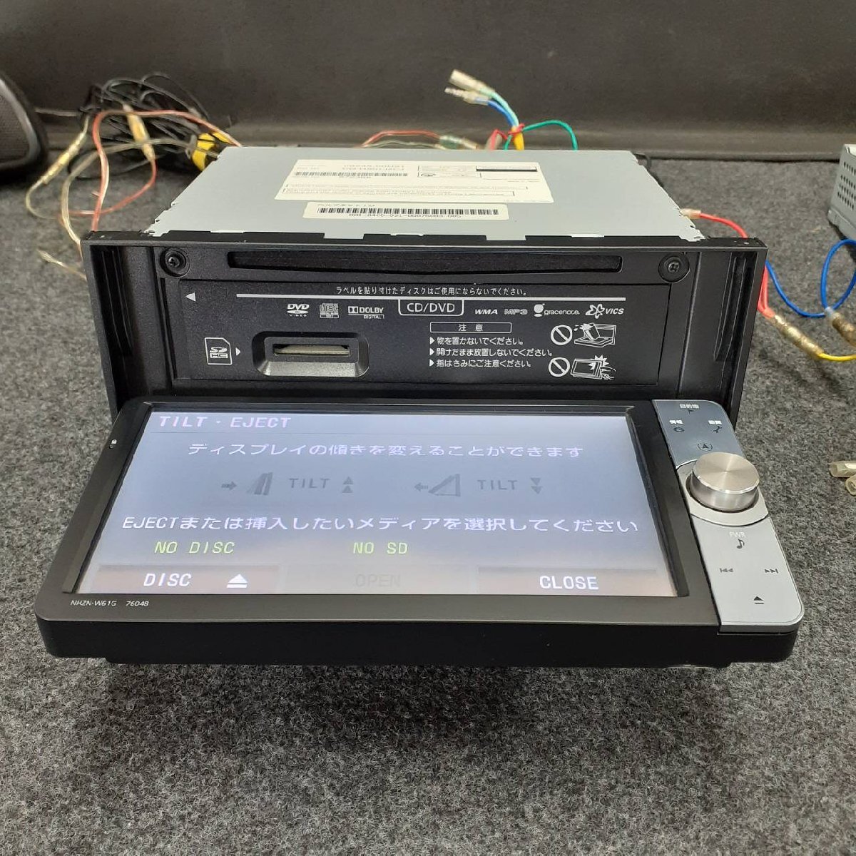  Toyota оригинальная навигация NHZN-W61G Full seg TV DVD Bluetooth карта данные 2011 год память navi навигационная система b0540-gyr