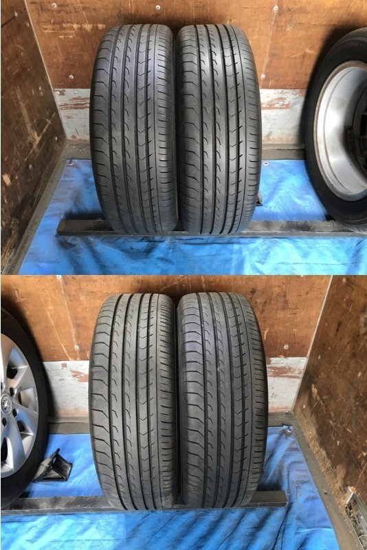  супер-скидка! колесо с шиной! Nissan оригинальный aluminium 16-6J 5H/114.3 ET45 +195/60R16 б/у 4шт.@ Sylphy / Serena / Lafesta и т.п.!HM001127
