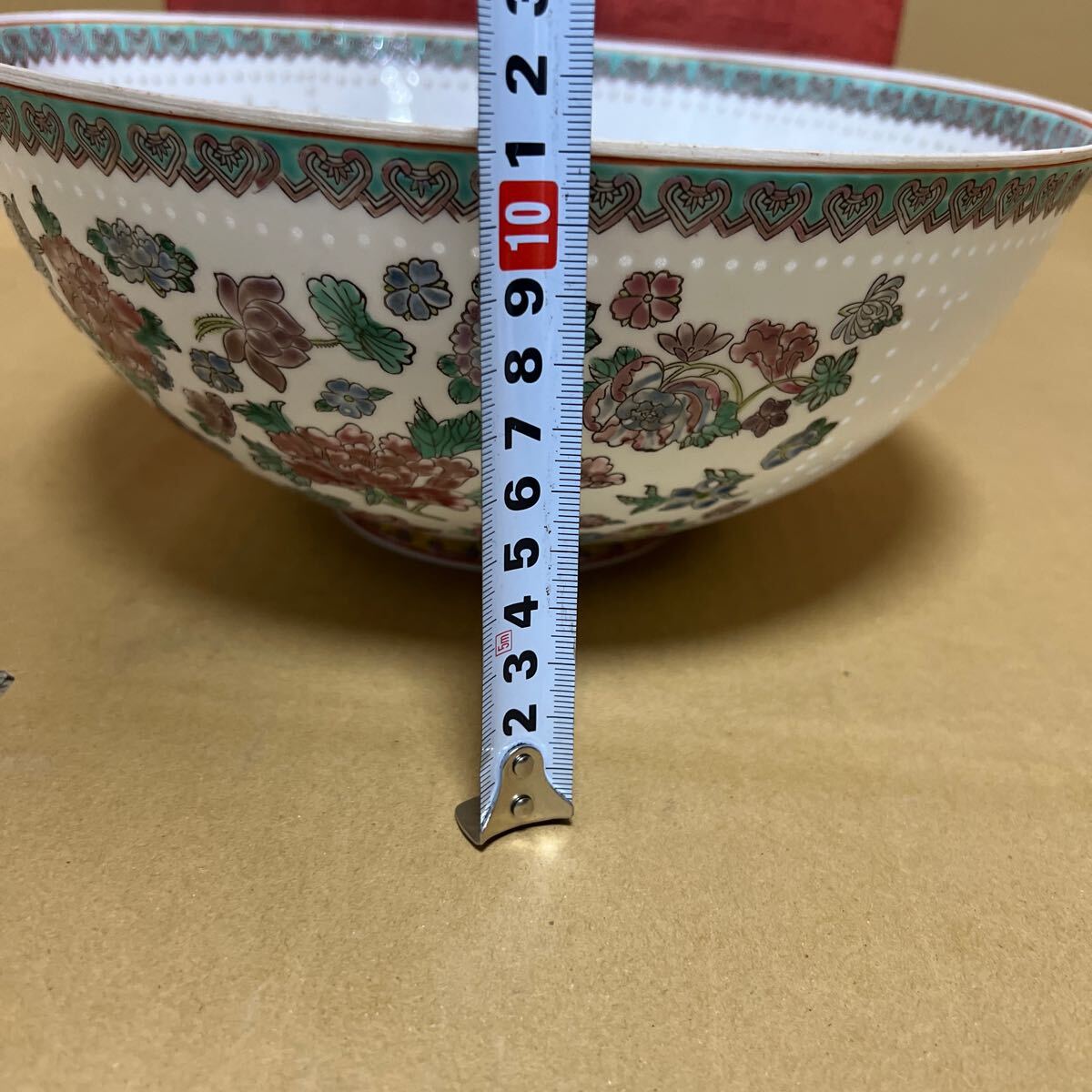 景徳鎮 中国名瓷 薄胎粉彩 花卉龍文彩絵 陶磁器 中国古玩。 80