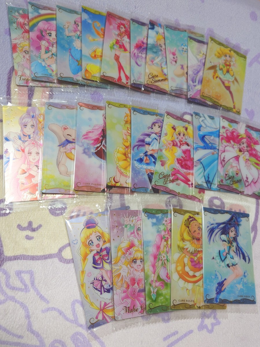 プリキュア カード ウエハース まとめ売り28枚（ダブり有）