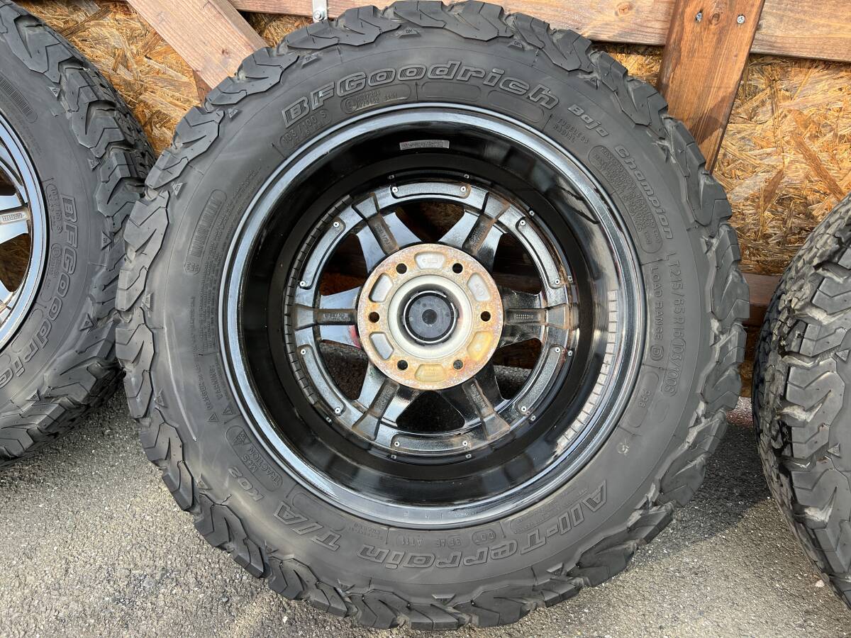 [ Hiace для ] Fabulous BARONE XR-6 16 -дюймовые колеса * колесо 4 шт. комплект BFGoodrich All-Terrain TIA LT215/65R16 6.5J+38