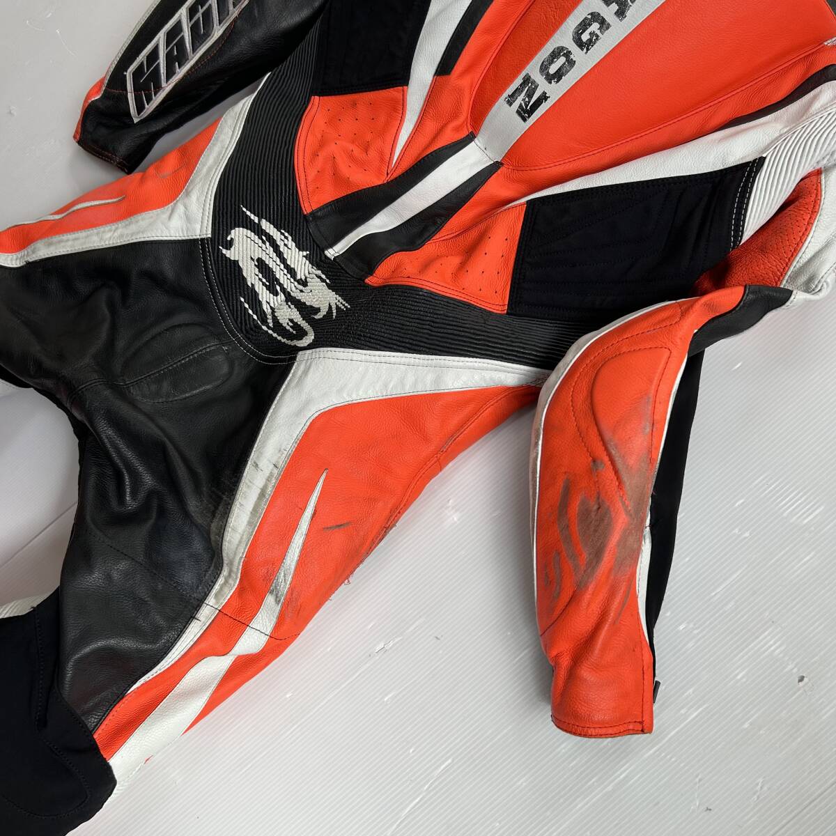 MADif マディフ レーシングスーツ　LW ワイドサイズ　MFJタグ付き！　革ツナギ