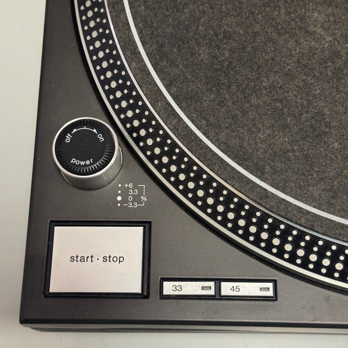 TECHNICS ターンテーブル SL-1200MK3D 通電確認済 テクニクス