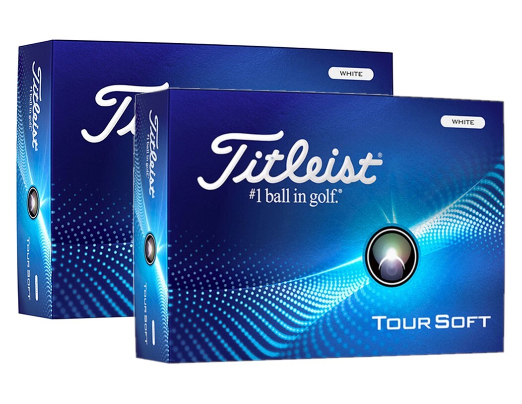 ★新品★タイトリスト★2024 TUOR SOFT ボール★ホワイト 2ダース★日本正規(guī)品★