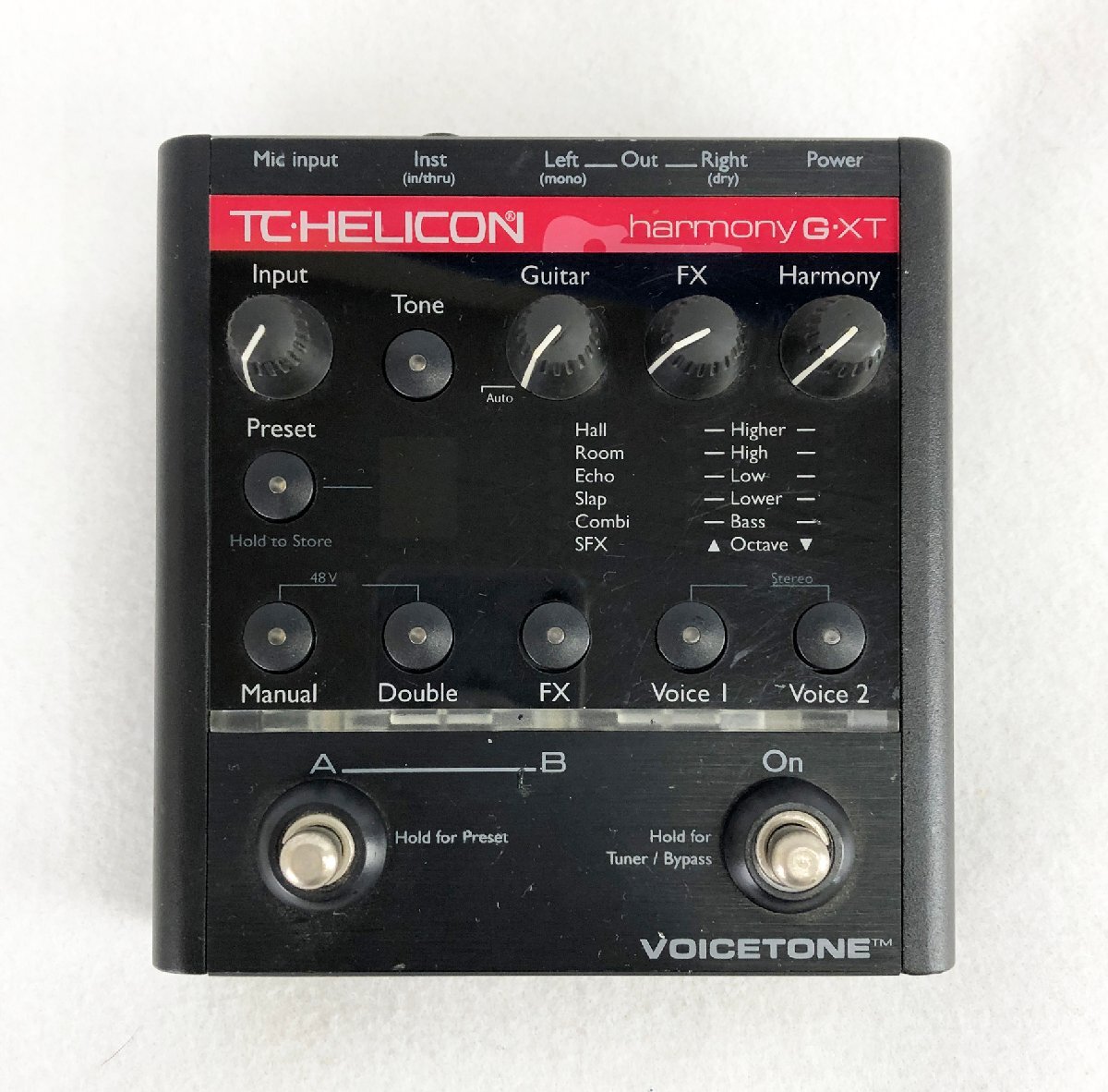 * утиль * Vocal эффектор harmony G*XT TC*HELICON