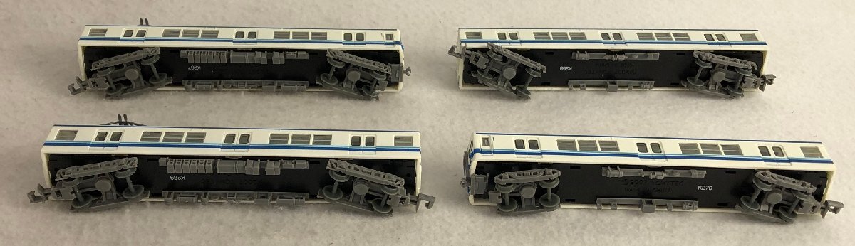 ★中古品★鉄道コレクション 東武鉄道3000系新涂裝4両セット トミーテック