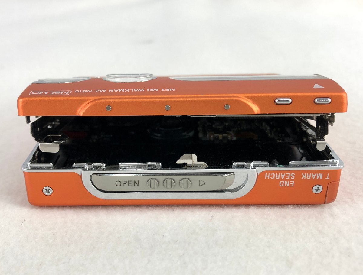 * утиль * портативный MD плеер WALKMAN Walkman MZ-N910 SONY Sony 