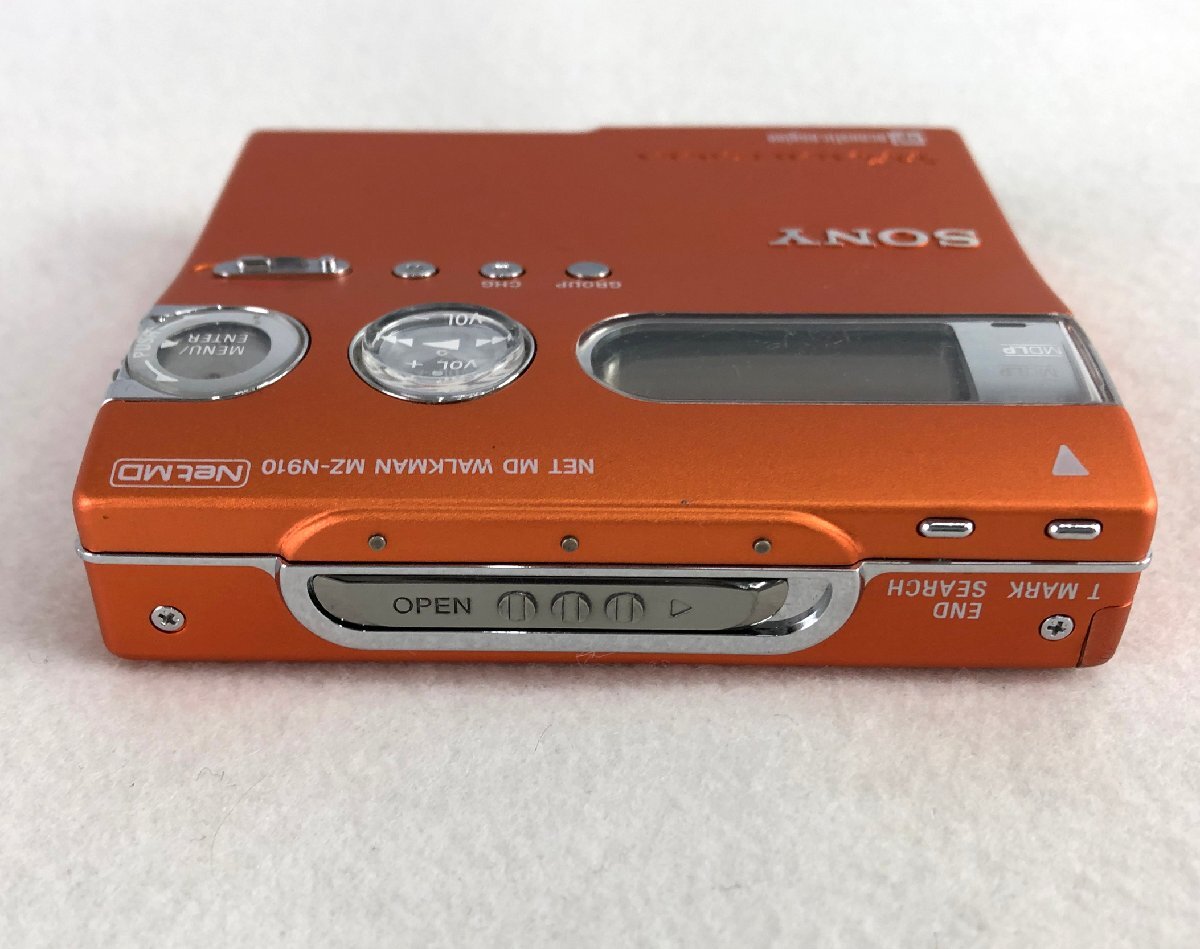* утиль * портативный MD плеер WALKMAN Walkman MZ-N910 SONY Sony 