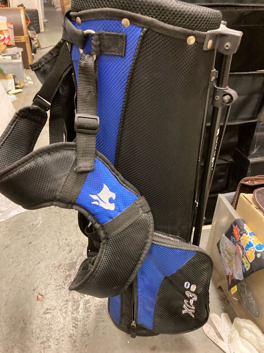 【雑貨】 COUGAR クーガー キャディバッグ ゴルフ バッグ CX-3 自立
