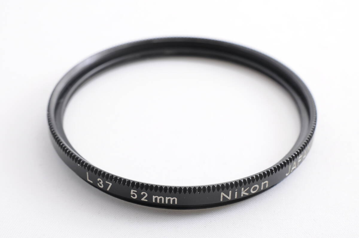 純正 ニコン NIKON L37 52mm カメラ レンズ フィルター @4200