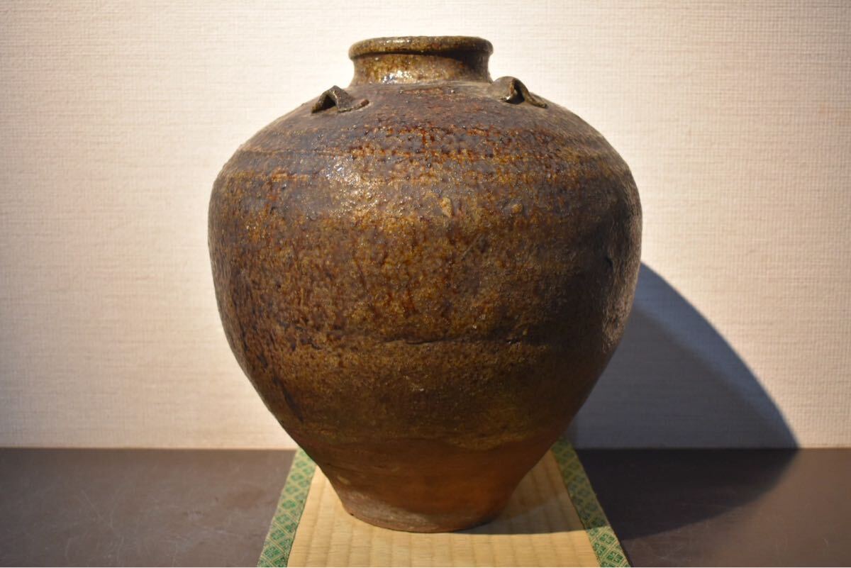 釉薬が素敵な古壺 D549 釉薬が素敵な古壺 D549 壺 | 古物屋 壱両
