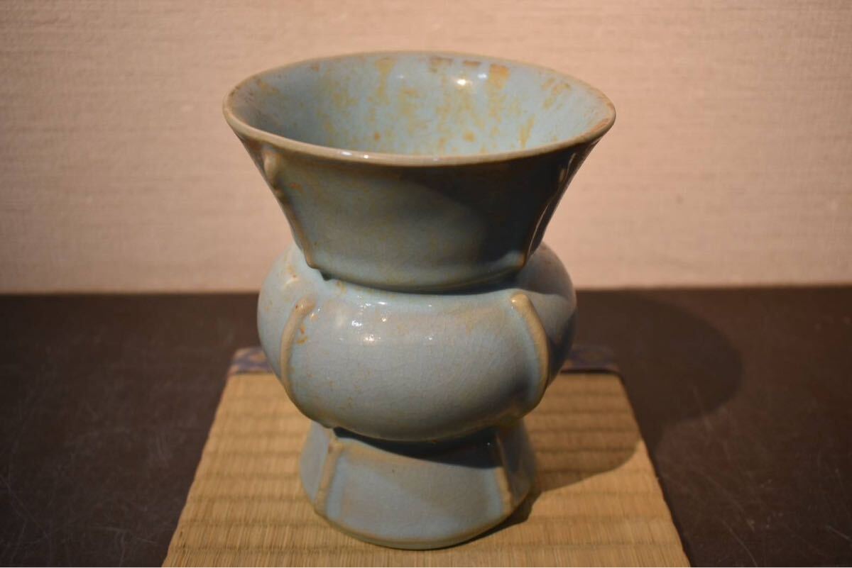 清乾隆 鈞窯鈞藍窯変釉執壺 徳利 装飾品 工芸品 美術品 置物 売れ筋がひ贈り物! 装飾品 徳利 鈞窯鈞藍窯変釉執壺 清乾隆