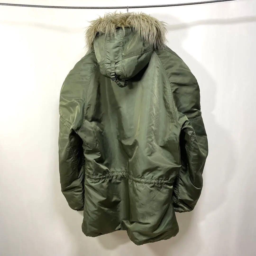 ALPHA アルファ 希少　N-3B フライトジャケット Made in USA
