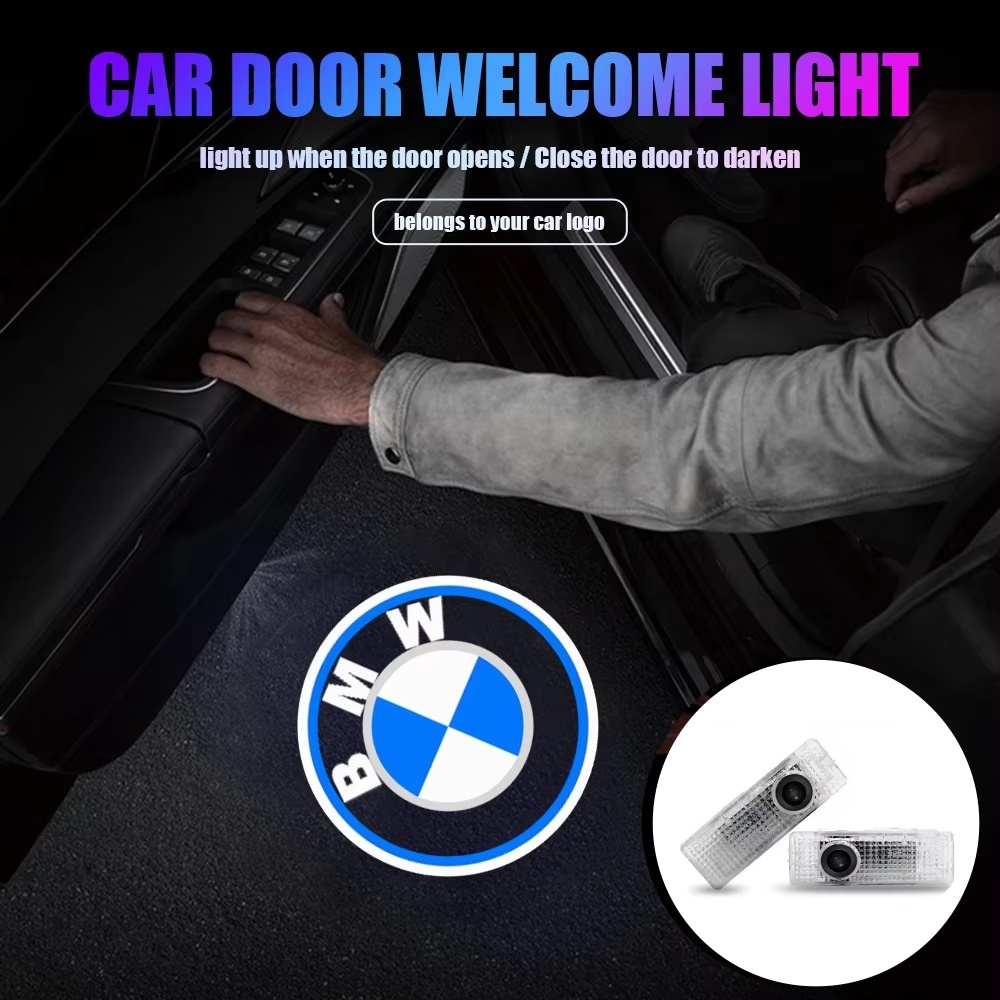 4個 BMW カーテシ ウェルカムライト 足元 ドアライト ロゴ投影 LED プロジェクター e90 e91 e92 e93 e60 e61 f10 f07 e63 e64 f12 f13 f30