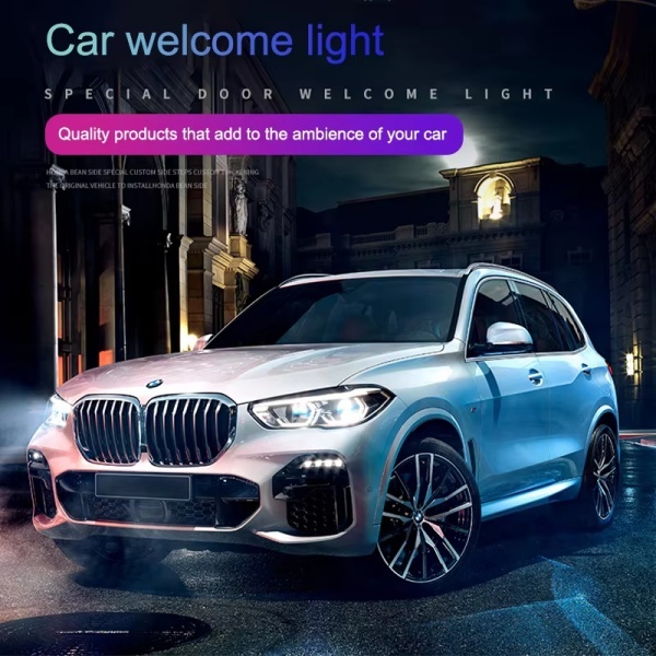 4個 BMW カーテシ ウェルカムライト 足元 ドアライト ロゴ投影 LED プロジェクター e90 e91 e92 e93 e60 e61 f10 f07 e63 e64 f12 f13 f30