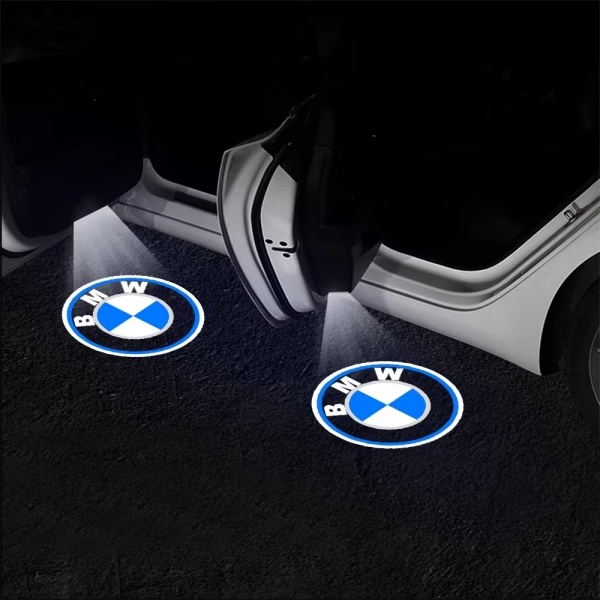 4個 BMW カーテシ ウェルカムライト 足元 ドアライト ロゴ投影 LED プロジェクター e90 e91 e92 e93 e60 e61 f10 f07 e63 e64 f12 f13 f30