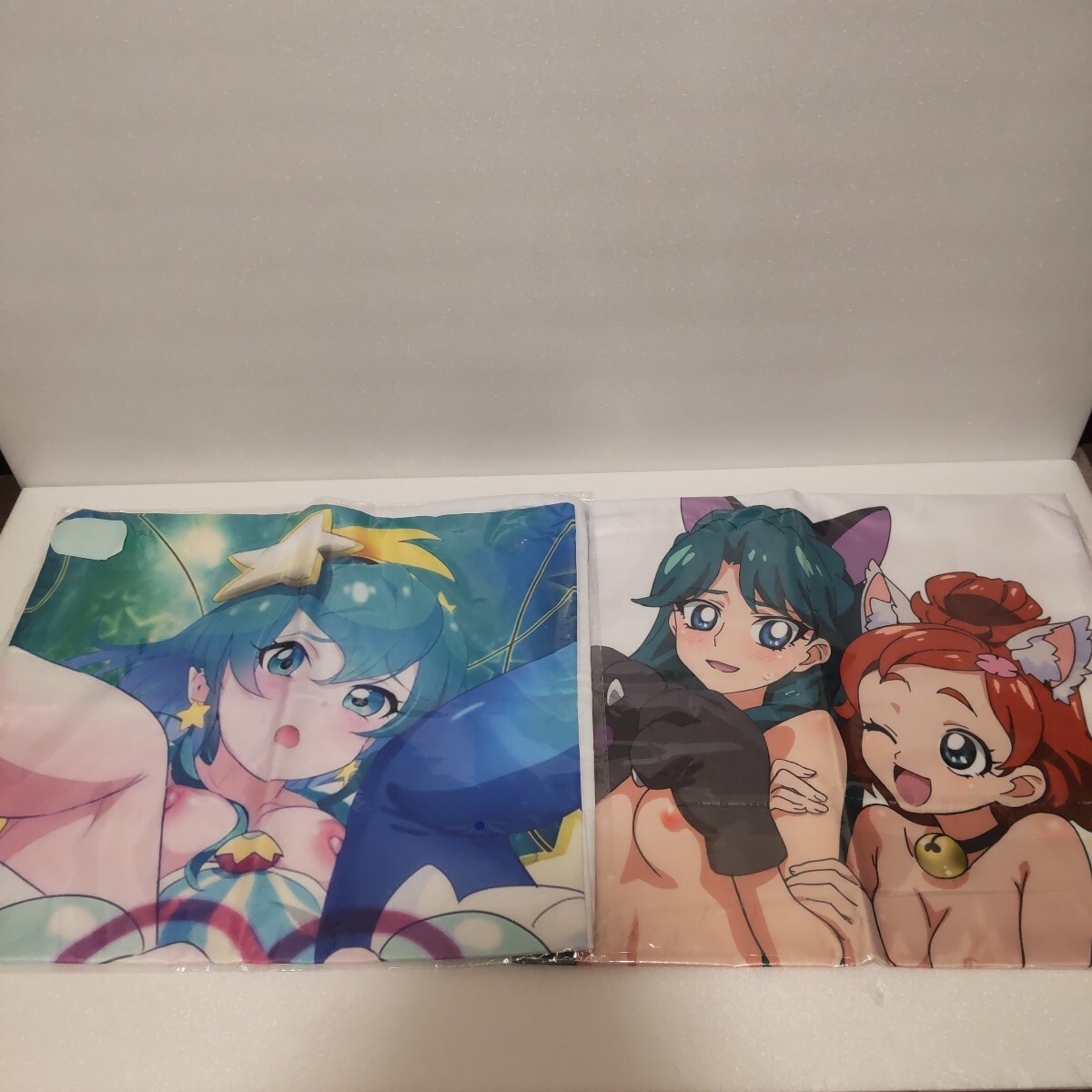 プリキュア抱き枕カバー『同人グッズです。』【★★】 2枚セットです。 約70cm40cmです NO.20