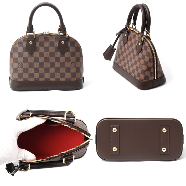 ルイヴィトン バッグ レディース ダミエ アルマ BB ハンドバッグ ショルダーバッグ 2WAY Louis Vuitton N40606 未使用展示品