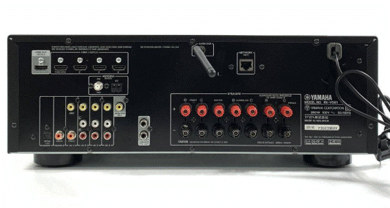 【動(dòng)作確認(rèn)済】YAMAHA ヤマハ 7.1ｃｈAVアンプ RX-V581 80W+80W/6Ω