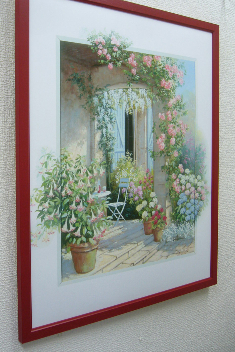 絵画 ピーターモッツ アートポスター 題名 花飾り 絵画 ピーターモッツ アートポスター 題名 花飾り 送料無料(絵画
