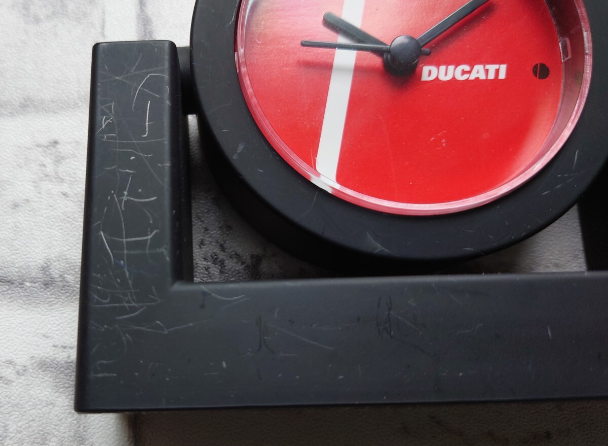 DUCATI 純正品 卓上ペーパーウエイトクロック