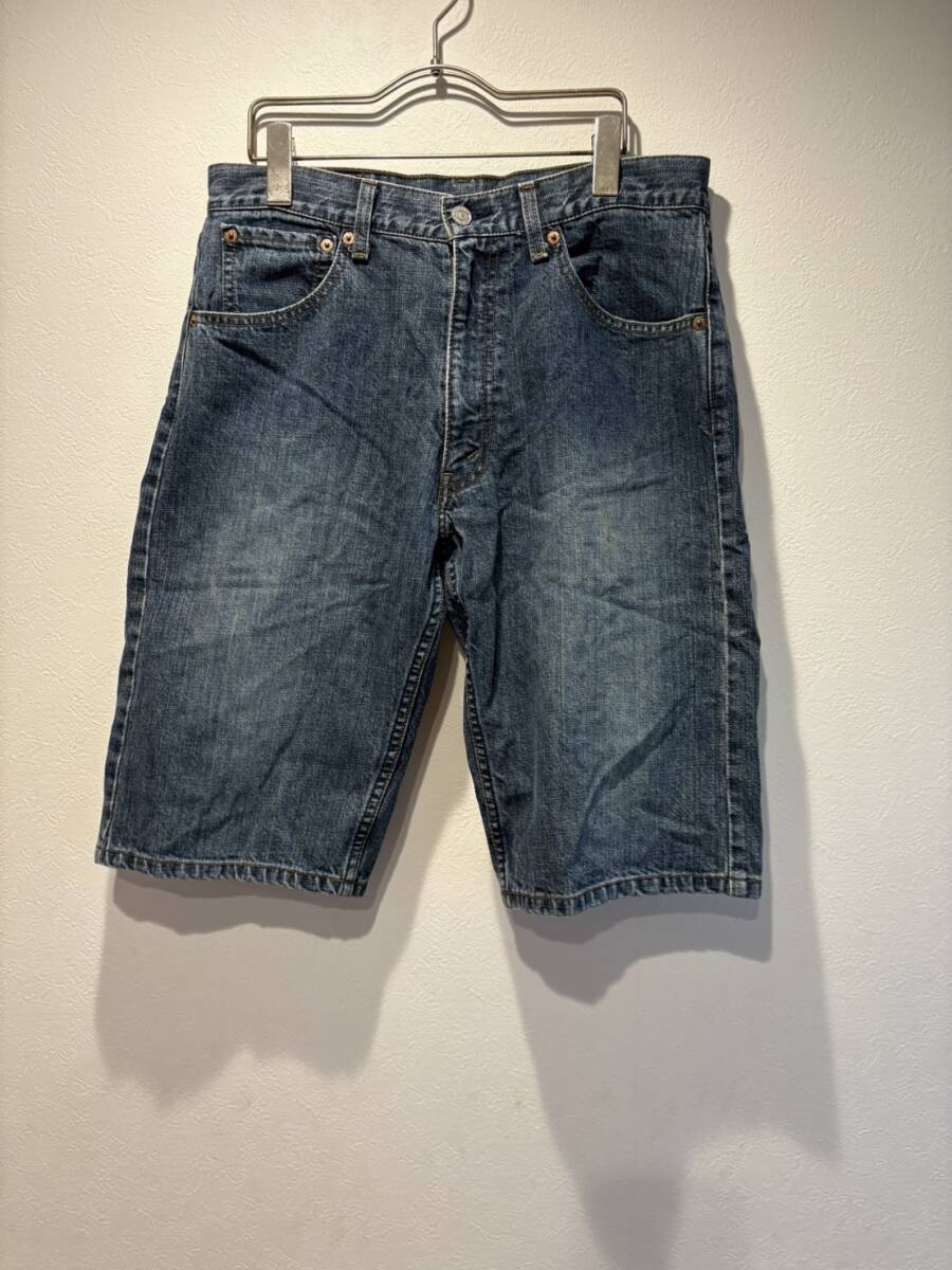 00’ｓ初期Levi's534デニムハーフパンツ　Ｗ32