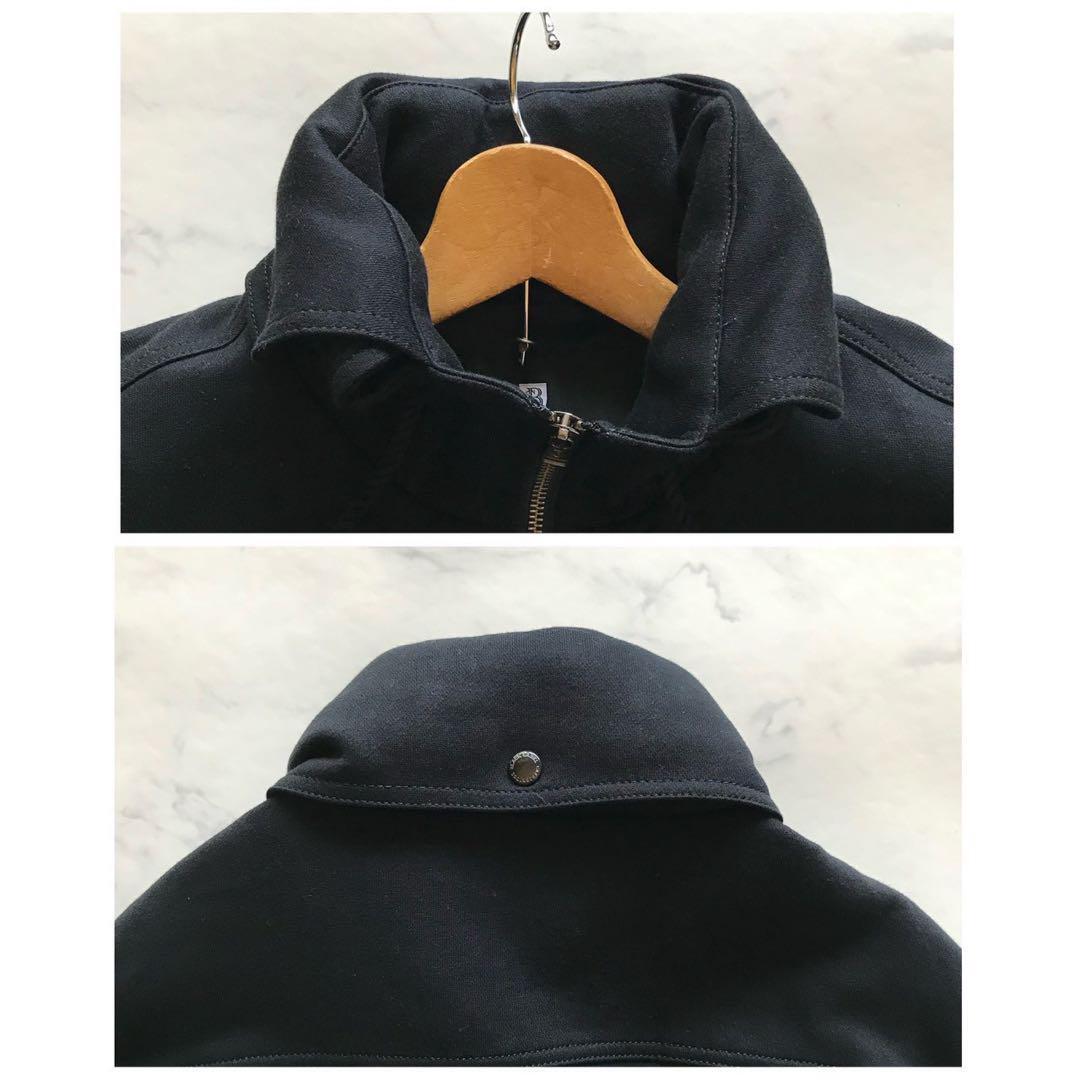 未使用級(jí)/Lサイズ●ブラックレーベルクレストブリッジ ブルゾン ジャケット BLACK LABEL CRESTBRIDGE チェック 肩部ロゴパッチ フード収納