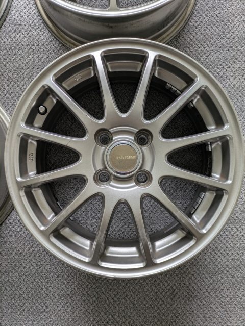 ブリヂストン エコフォルム(ECO FORME) SE-12 15インチ 6J +45 4本