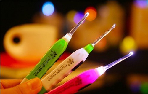 【vaps_7】LEDライト付き 耳かきセット イヤーピック 耳かき 送込
