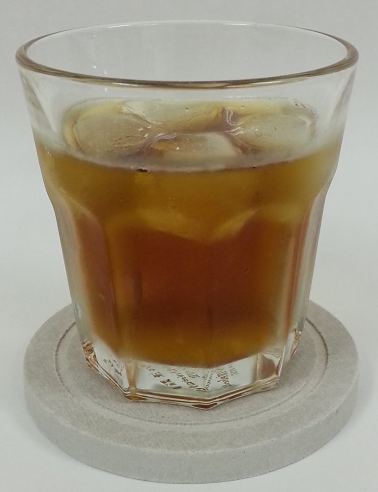 【vaps_2】珪藻土コースター 1pcs サークル ブルー 送込