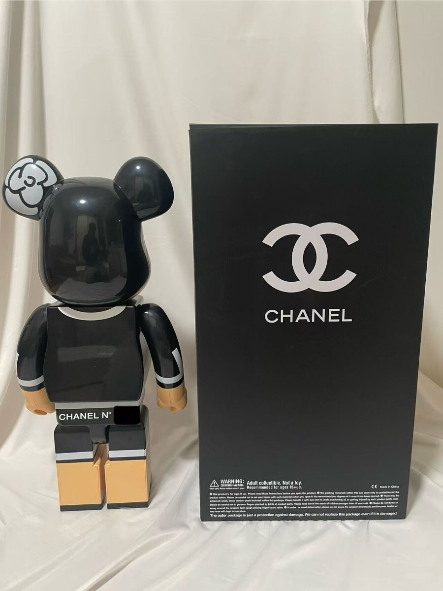 中古品 BE＠RBRICK ベアブリック CHANEL 1000%
