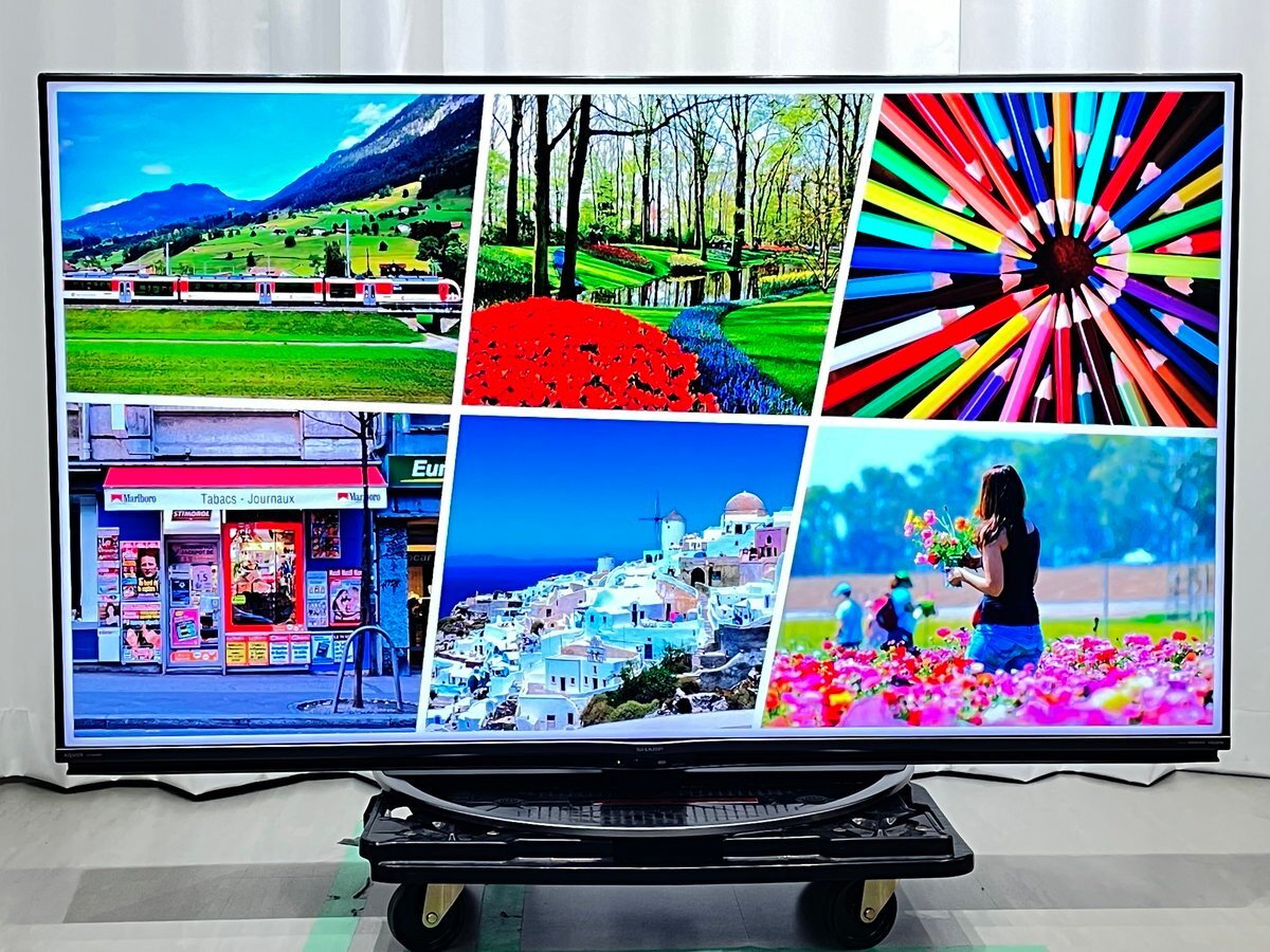60インチ液晶4Kテレビ SHARP 4T-C60AM1(2018年製造)HDR/倍速駆動 60インチ液晶4Kテレビ SHARP 4T-C60AM1(2018年製造)HDR/倍速駆動