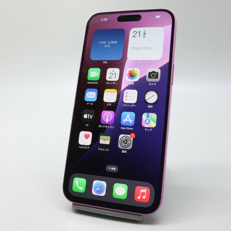 Apple iPhone16 Plus 128GB ピンク A3289 3N345J/A バッテリ100% ■SIMフリー★Joshin6315【1円開始?送料無料】